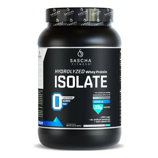 Proteína hidrolizada Isolate Sascha Fitness