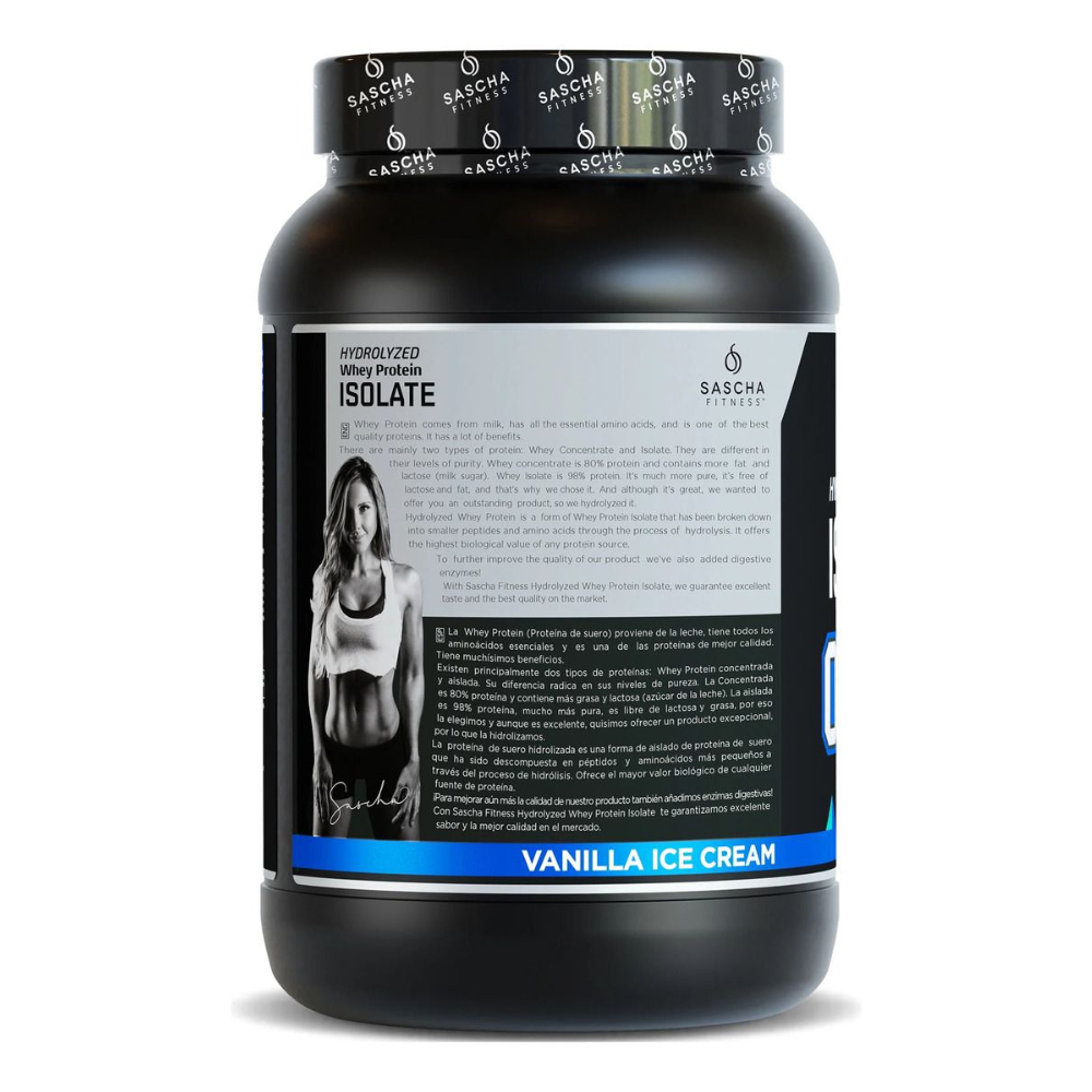 Proteína hidrolizada Isolate Sascha Fitness